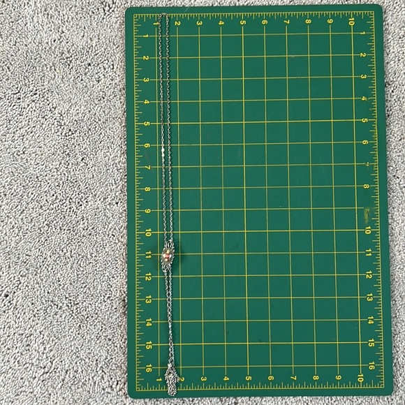 Vintage Lariat Necklace with Dried Flowers and Tassels - Picture 7 of 8